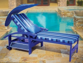  Solar energy recliner