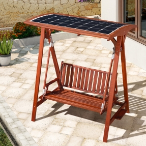  Solar music seat