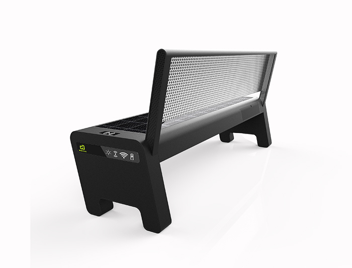  Solar charging chair