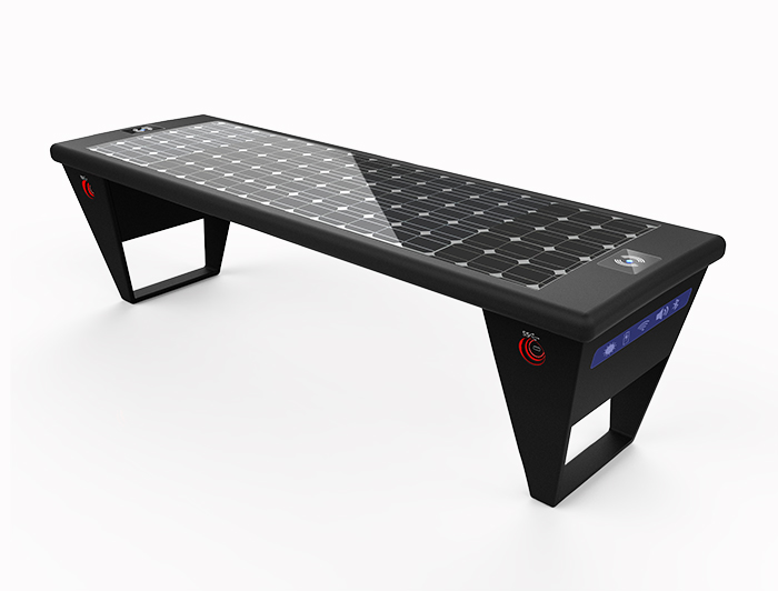  Solar energy smart chair