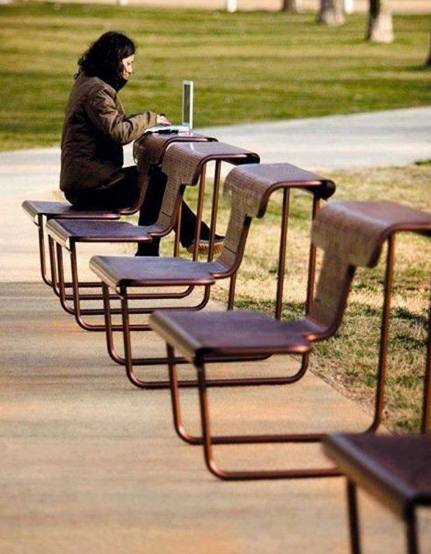  Inventory: incredible creative chair, I like solar chair!