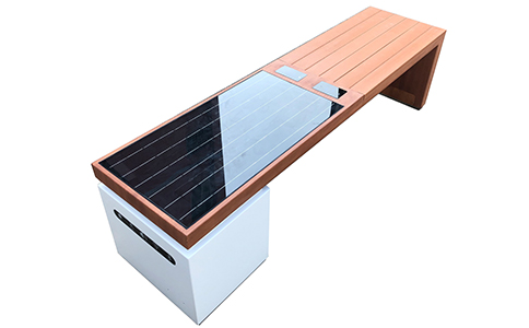  Outdoor solar seat Outdoor seat