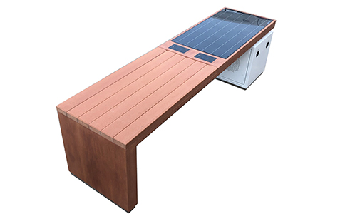  Outdoor solar seat