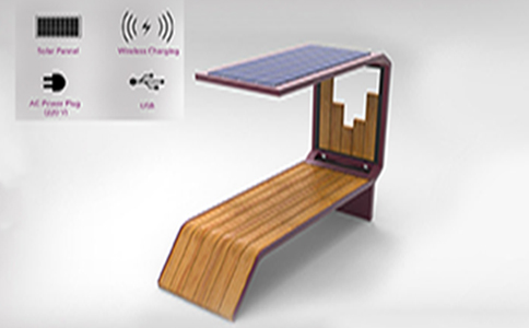  Smart solar seat Smart seat